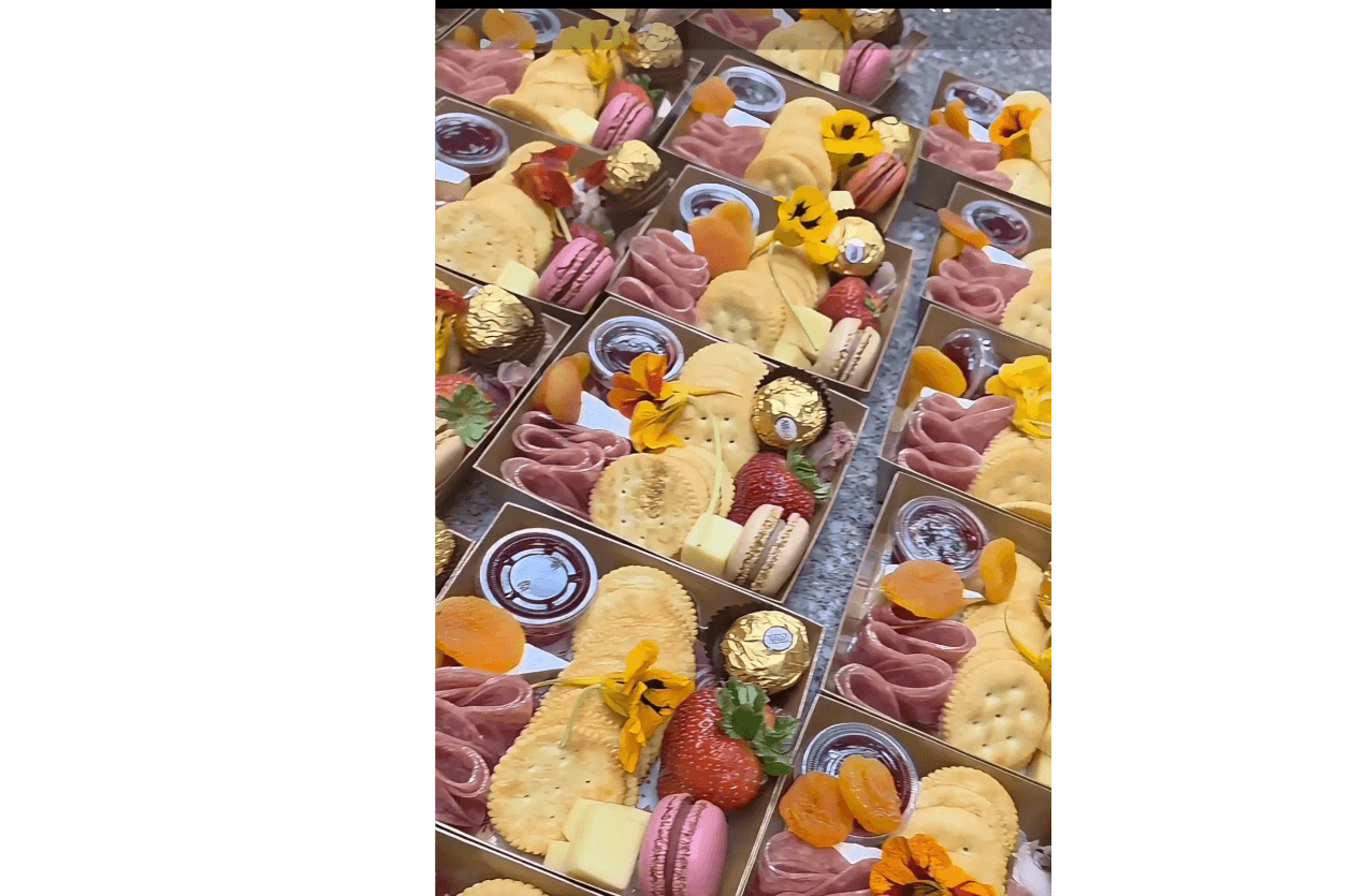 Individual Charcuterie Boxes by Grazeful Creations